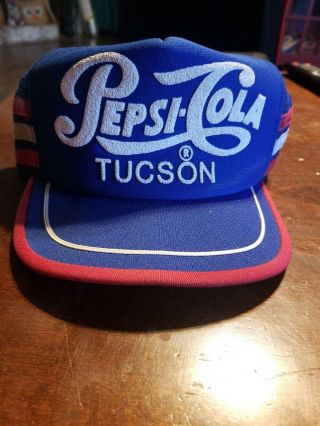 Pepsi - Cola Vintage Snap Back Trucker Hat