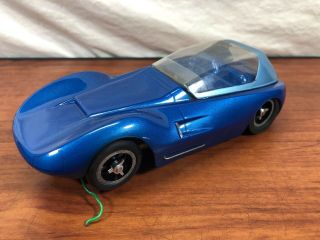 Vintage Cannon Blue Vendetta 465 Toy Slot Car 1/24th scale In The Box 5
