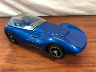 Vintage Cannon Blue Vendetta 465 Toy Slot Car 1/24th scale In The Box 6