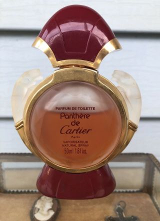 Vintage Panthere De Cartier Parfum De Toilette 1.  6 Oz Spray Rare 50 Ml