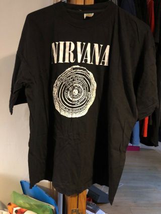 Vintage Nirvana Vestibule T - Shirt Reading 1991 Xl 48”
