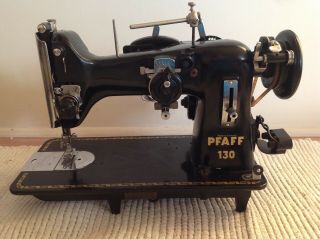 Vintage Pfaff Sewing Machine System 130 With Embroidery Unit
