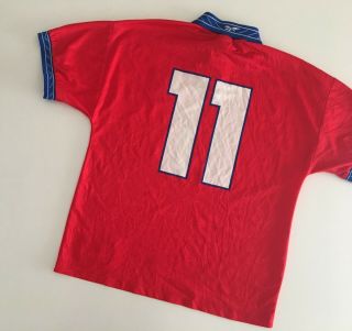 Marcelo Salas Chile 1997/99 Home Football Shirt M Soccer Jersey Vintage Reebok