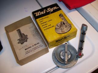 Vintage Uni - Syn Nos Carburetor Tool Synchronizer Gm Pontiac Ford Chevy Rat Rod