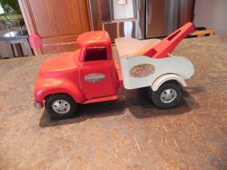 Vintage Tonka Tow Truck - 1954 - M&m Official Service Truck - All - Nr