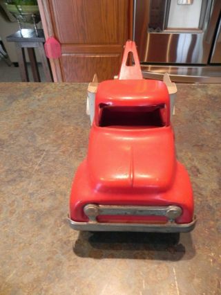 VINTAGE TONKA TOW TRUCK - 1954 - M&M OFFICIAL SERVICE TRUCK - ALL - NR 2
