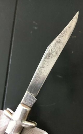 Vintage UNION CUT CO OLEAN NY Rare North America Tang Stamp Folding Knife 4