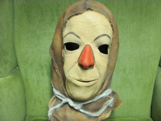 Rare Vintage Don Post Mask - Scarecrow 1977 5