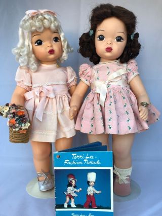 Vintage 16 " Terri Lee Doll Platinum Blonde