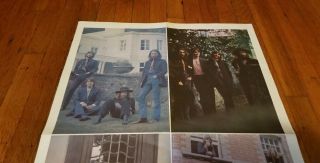 Vintage Poster THE BEATLES ABBEY ROAD Album Insert Apple 8