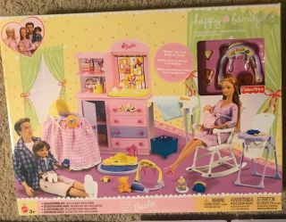 Mattel Midge & Baby Nursery Happy Family Barbie