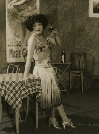 1927 Rare Karyl Norman Photograph Risqué Female Drag Large Broadway De Mirjian 3