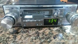 " Old School " Vintage Pioneer Stereo Cassette Receiver Ke - 5100