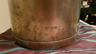 Vintage Delaval Stainless Steel Dairy Milk Can Pail Bucket Rustc Farm Industrial 7