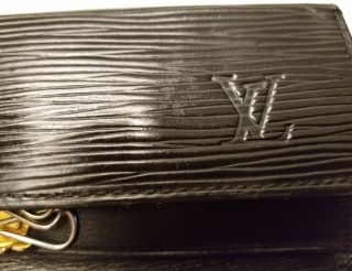 Louis Vuitton Epi Leather Multicles Key Case LV Monogram Holder Vintage Noir 5
