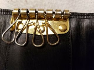Louis Vuitton Epi Leather Multicles Key Case LV Monogram Holder Vintage Noir 6