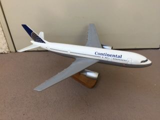 Continental Jumbo Jet - Vintage With Stand