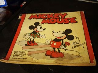 Vintage 1932 Whitman Disney Mickey Mouse