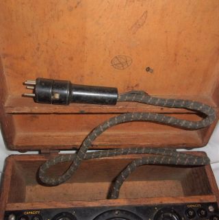 Vintage Rare Supreme Radio Analyzer Model 333 Tube Tester Checker? wood dovetail 6