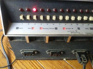 Vintage Regency Monitoradio Scanner W/ 20 Channels/ 6 Band & 2 Antennas,  RF AMP 5