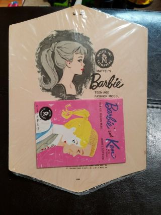 Vintage Barbie Fashion Pak Pink Dress W/ Pink Shoes MOC 3