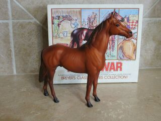 Nr Vintage Breyer Picture Box Man O War Race Horse 602