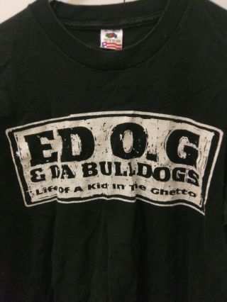 Vintage Ed O.  G.  & Da Bulldogs T - Shirt - Boston Rap - Size Xl