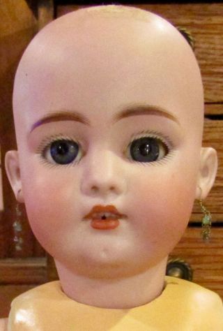 Antique 16 1/2 " German Bisque Simon Halbig 1079 Doll W/orig Jtd Compon Body