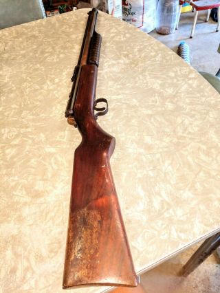 Vintage Benjamin Model 342 Pellet Rifle Shoots Usa.
