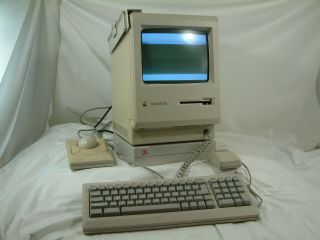 Vintage Apple Macintosh Plus " Fine " Plus More