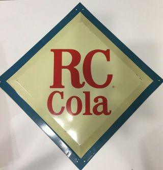 Vintage Metal Rc Cola - Royal Crown Soda