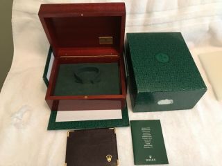 Rolex Vintage Display Box,  100 Authentic,  Very Very Rare.  01