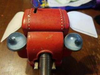 Vintage 1950 ' s Yoshiya KO Robot Space elephant Wind - up Tin Toy Japan 7