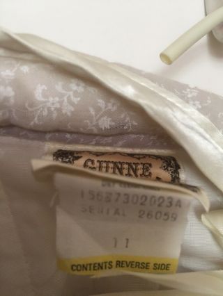 Gunne Sax Size 13 Dress & Jacket Lavender Grey Floral 6
