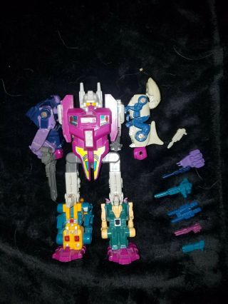 Transformers G1 Terrorcons " Abominus " Combiner Set Vintage 1987