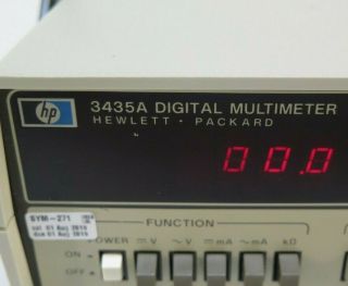 HP 3435A Digital Multimeter 3