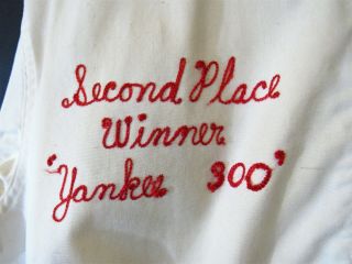 Vintage 1960s Yankee 300 HARF Hoosier Auto Racing Fans 2nd Place Winner Jacket 4