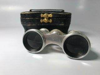 Vintage Eb Meyrowitz Minneapolis Lemaire Fabi Paris Opera Glasses W/ Case