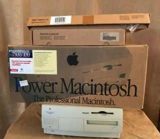 Vintage Apple 7500/100 Power Macintosh For Repair Parts Computer