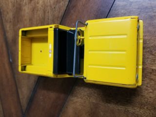 Vintage Tru Scale International Scout.  Yellow in color 3