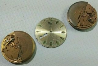 Omega GENEVE dial Watch Movements cal.  1022 AUTOMATIC Vintage cal.  1020 very rare 3