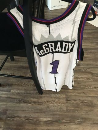 Tracy McGrady Raptors Jersey Size 44 NBA Champions Swingman Vintage 6