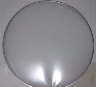 22 " Vintage Drum Head Premier Everplay Clear Smooth Coated Old Stock