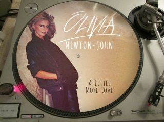 Olivia Newton - John - A Little More Love Ultra Rare 12 " Picture Disc Promo Lp Nm