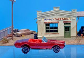 Vintage Hot Wheels Redline Diecast 1967 Custom Pontiac Firebird Hong Kong