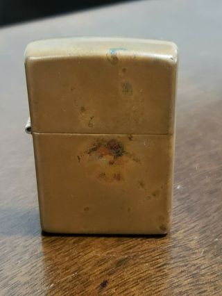 2003 Solid Copper Zippo Lighter Vintage Rare Hard to Find EUC E 03 2