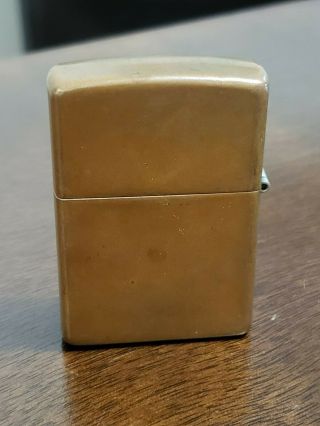 2003 Solid Copper Zippo Lighter Vintage Rare Hard to Find EUC E 03 3