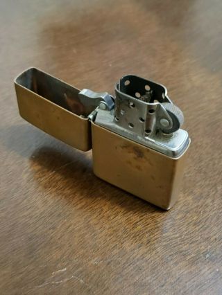 2003 Solid Copper Zippo Lighter Vintage Rare Hard to Find EUC E 03 4