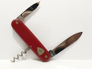 Vintage 50s.  Wenger Wengerinox Swiss Army Knife 82mm Swiss Reklame - Rare Knife 7