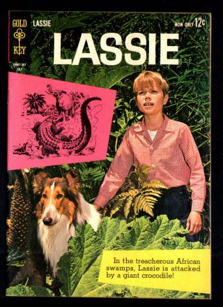 Lassie 62 Nm Dell Vintage Tv Adventure Silver Age Comic (1963) Timmy Cover